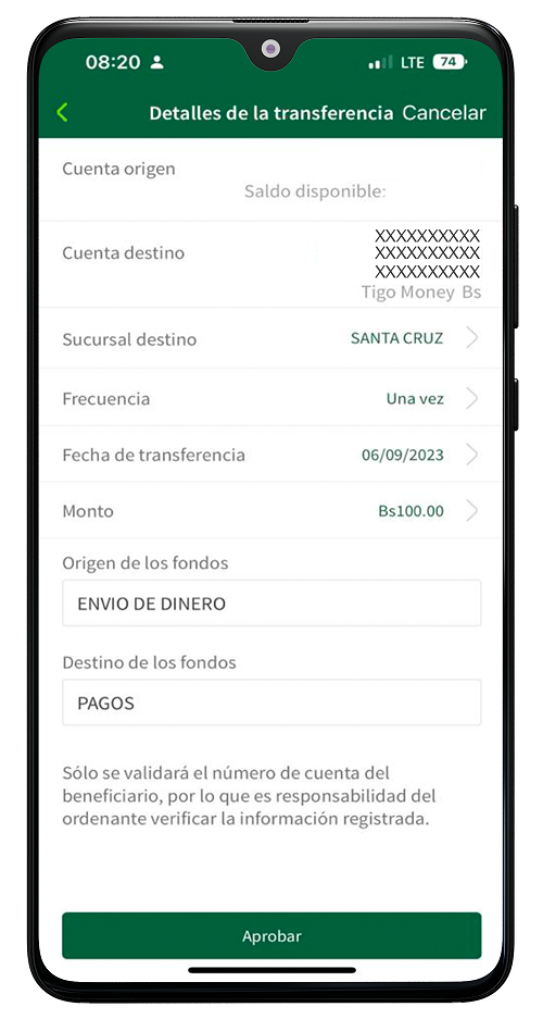 C mo realizar una carga de dinero desde la App del Banco Mercantil