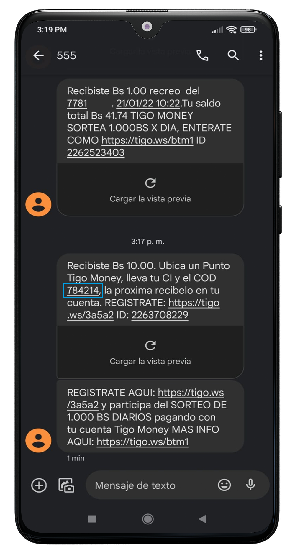 Retira tu dinero enviado a tu CI 1.png