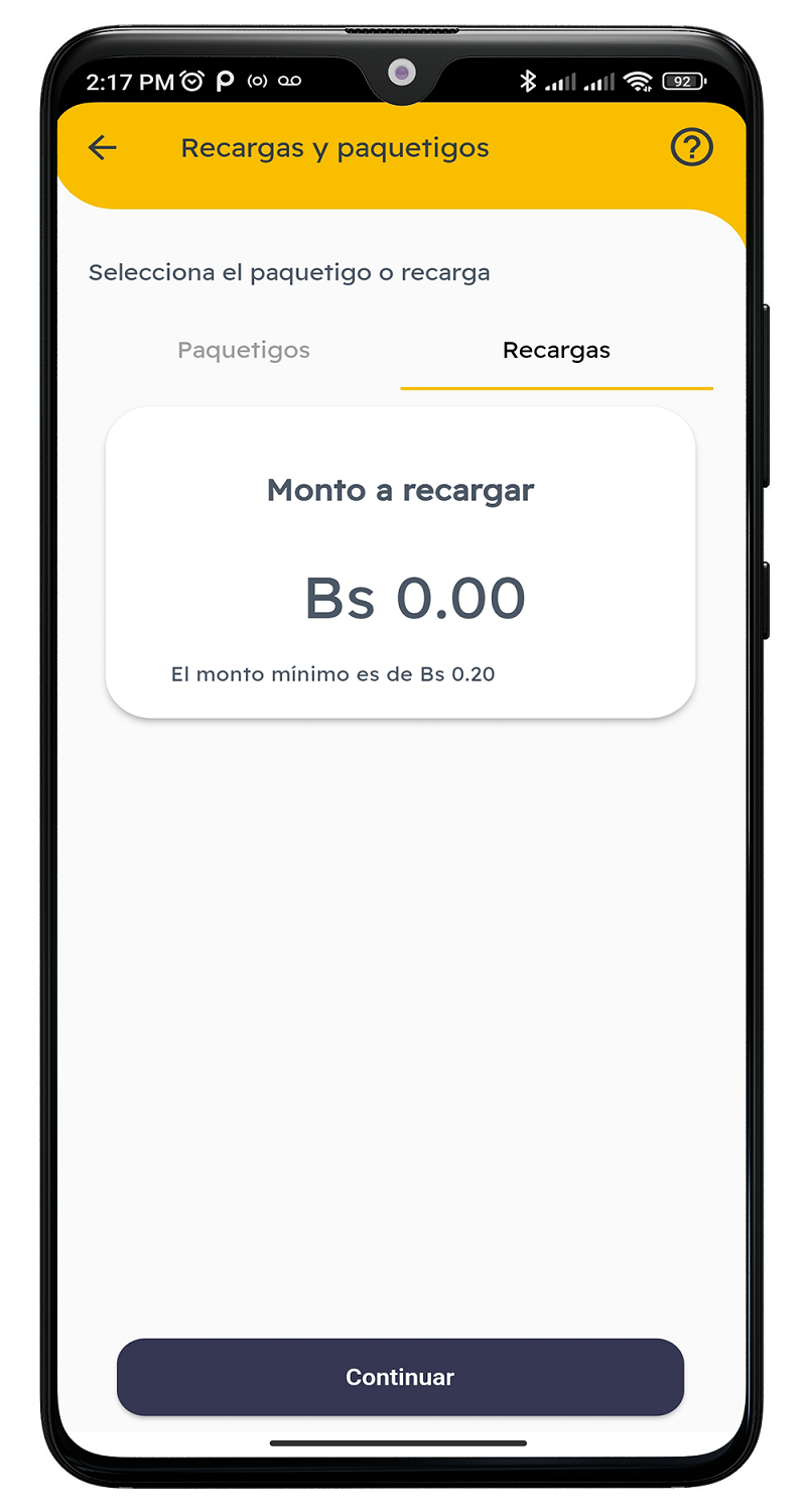 Recargas Tigo por Tigo Money 6