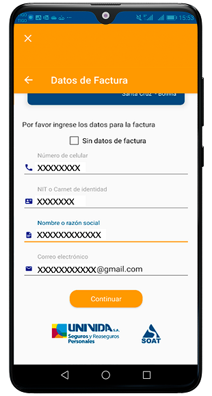 Compra tu soat por Tigo Money 6