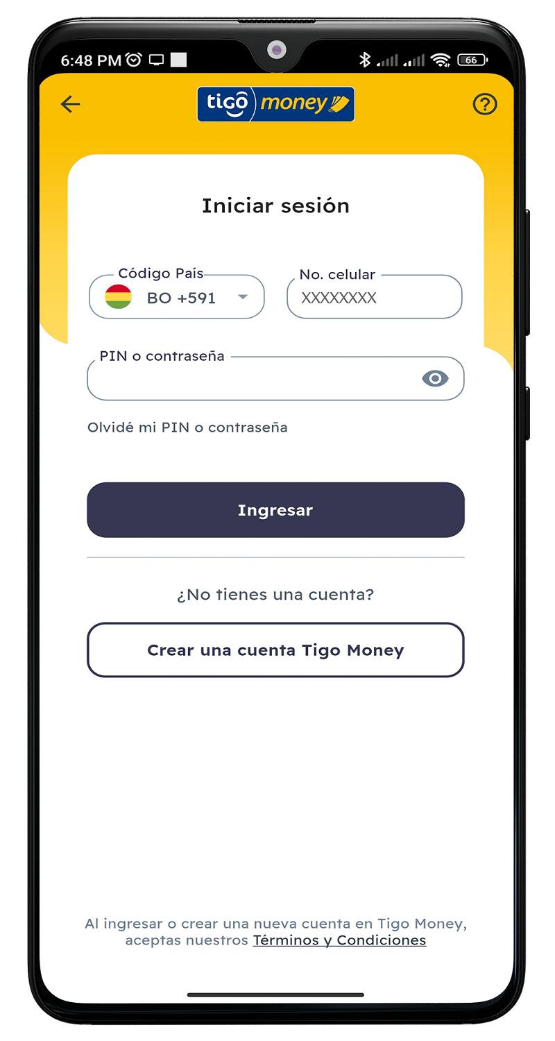 Paga tus servicios con Tigo Money 2